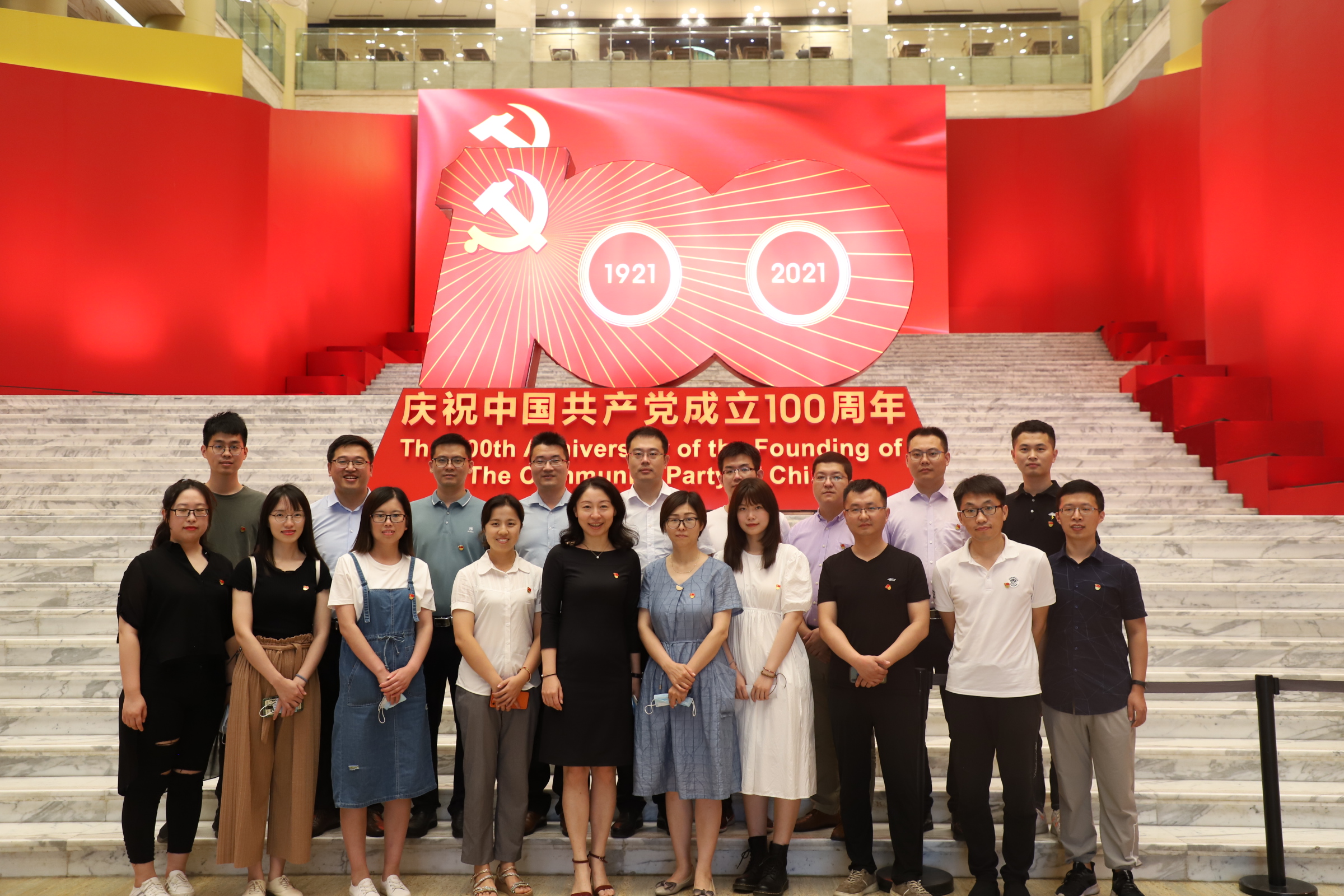 百年潮已起，，，，，吾辈起而行！庆祝中国共产党建设100周年-公司新闻-888集团智能
